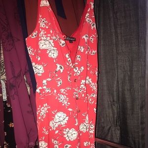 COPY - Coral Floral jumpsuit